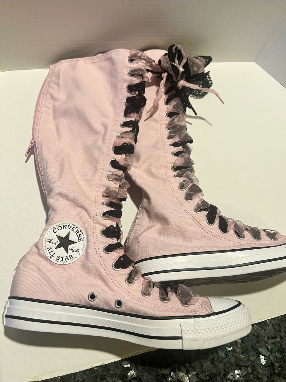Pink Converse Chuck Taylor All Star XX Hi boots Women Size 8.5